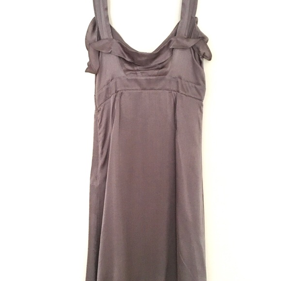 GALLIANO Silk Fit & Flare Dress - Picture 9 of 16